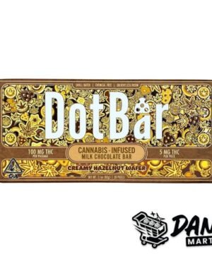 Dot Bar Milk Chocolate (100mg) – Creamy Hazelnut Wafer