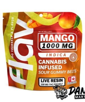 Flav THC Gummies (1000mg) – Mango Belts