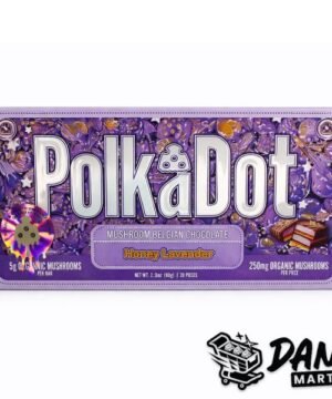 PolkaDot Mushroom Belgian Chocolate (5g) – Honey Lavender