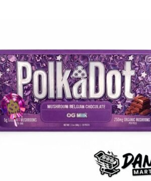 PolkaDot Mushroom Belgian Chocolate (5g) – OG Milk