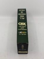 Cannabiotix CBX 0.5g live resin vape cartridges